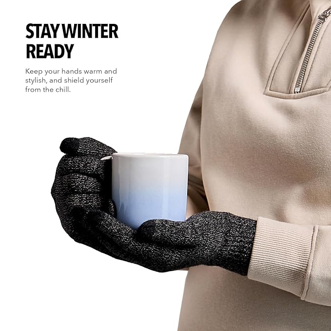 Boldfit Winter Gloves for Men & Women with Touchscreen Finger Bike Winters Hand Gloves for Women and Mens Thermal Wear Unisex